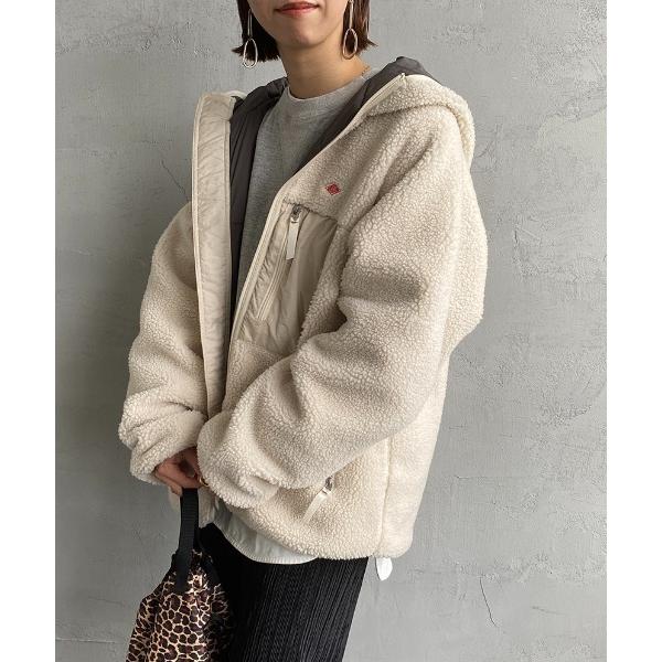 「DANTON」 ブルゾン L ライトベージュ レディース