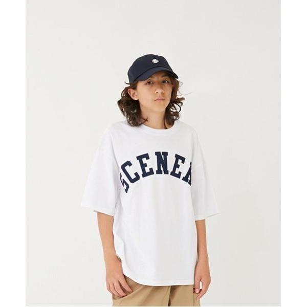 tシャツ 「大人向けサイズあり」「GLSW.」「接触冷感」ハイクールコットン・アーチロゴアップリケ刺...