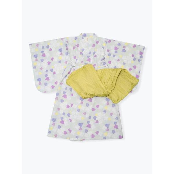 浴衣 あじさい柄浴衣 キッズ 子供 男の子 女の子