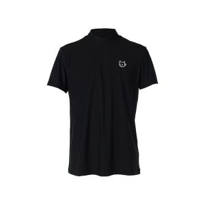tシャツ MENS EUROJERSEYパンチング 半袖モックネック メンズ