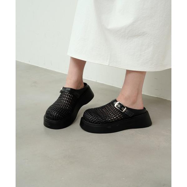 サンダル Mesh Back Open Sabot Sandals / メッシュバックオープンサボ ...