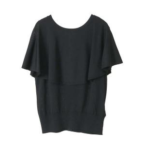 Tiara ニット セーター ケープカラーニット レディース