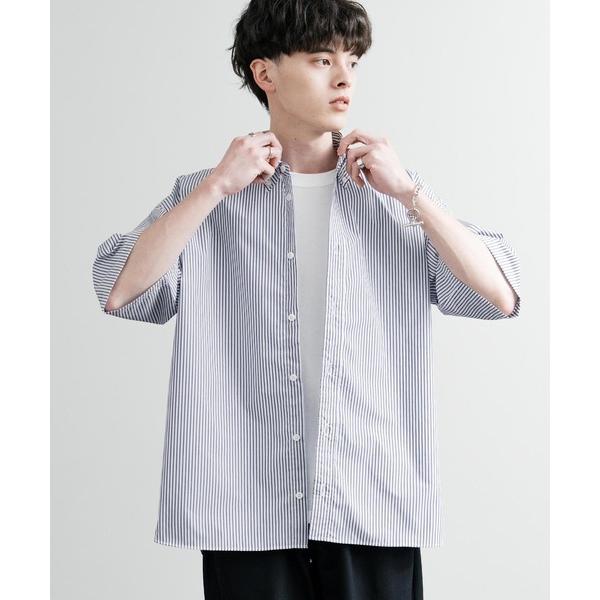 シャツ Upscape Audience アップスケープオーディエンス 日本製 国産 接触冷感多機能...