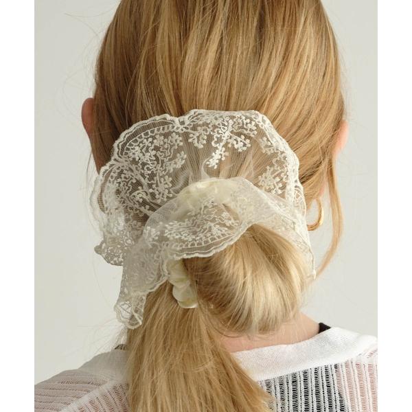 シュシュ レイヤードレースシュシュ