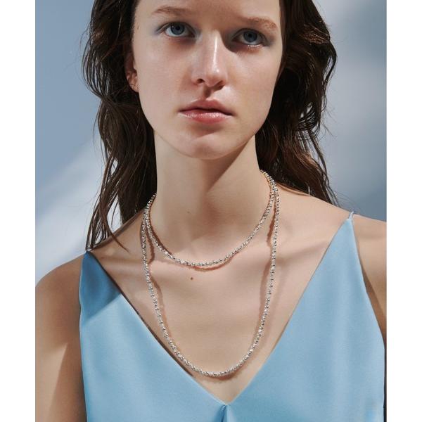 ネックレス 「quip queint」prism middle necklace/プリズム ミドル ...