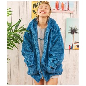 「anap mimpi」 ブルゾン FREE ブルー レディース