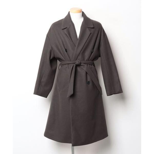 「ADMIX/ATELIER SAB MEN」 トレンチコート 50 チャコールグレー メンズ