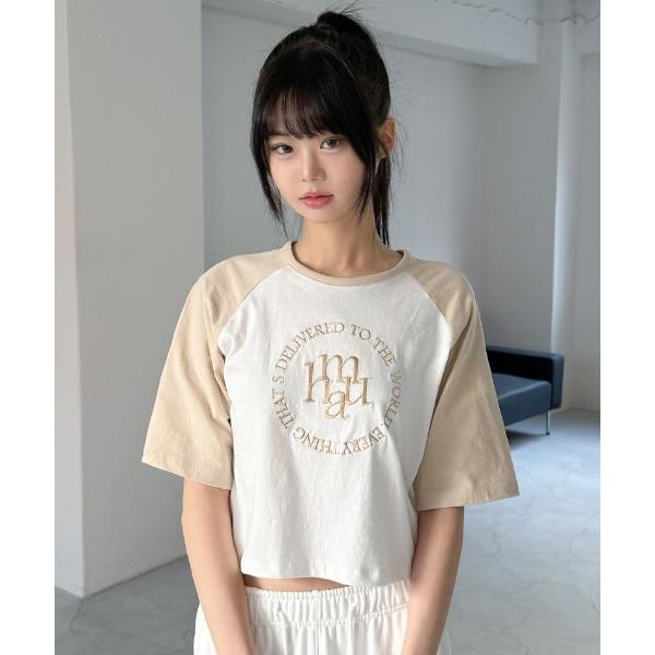 tシャツ A'GEM/9 × .kom 「muah muah/ムーアムーア」CIRCLE LOGO ...