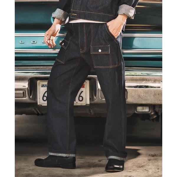 ジーンズ mp13761- RIGID BUSH DENIM PANTS リジットブッシュデニムパン...