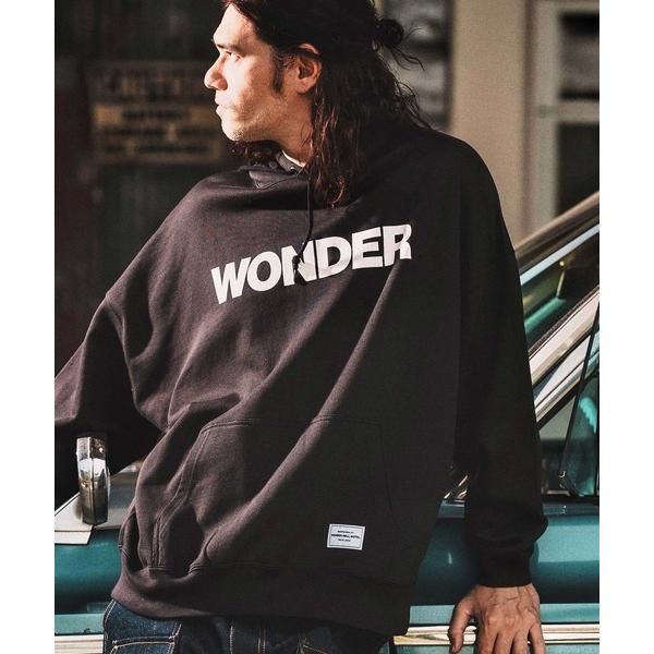 パーカー mpa3838- WONDER OVER SIZE PILE HOODIE パイルパーカー...