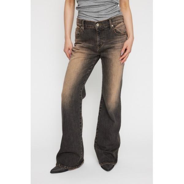 ジーンズ デニム デニムパンツ VESTA LOW WAIST フレアデニム レディース