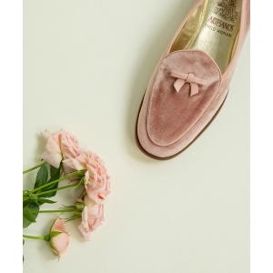 ローファー 「ＷEB別注」ARTESANOS ベロアベルジャンシューズ レディース