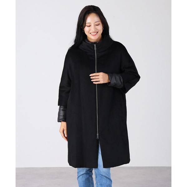 コート アウター カシミヤコートダウン80% 秋冬コート レディース