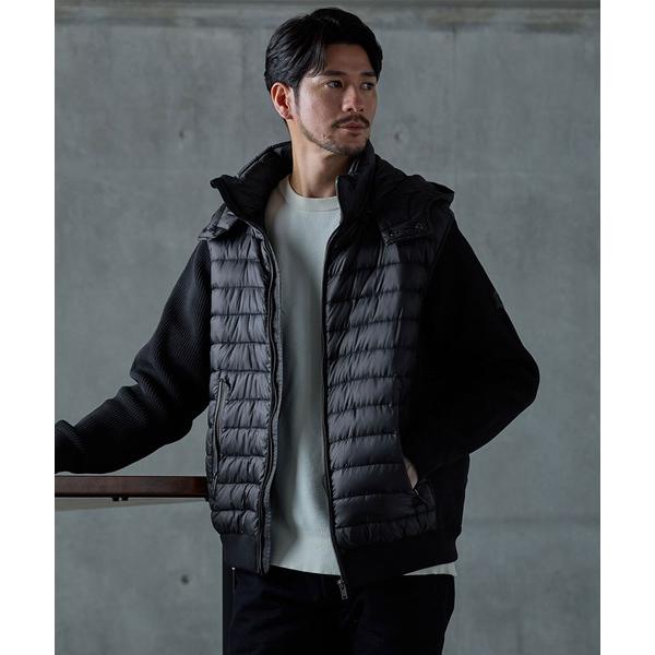 ダウンジャケット ダウン 「HALEINE」ダウンジャケット メンズ フード付き メンズ