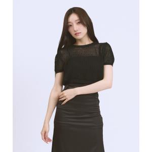 tシャツ Short Mesh Knit / ショート丈メッシュニット レディース
