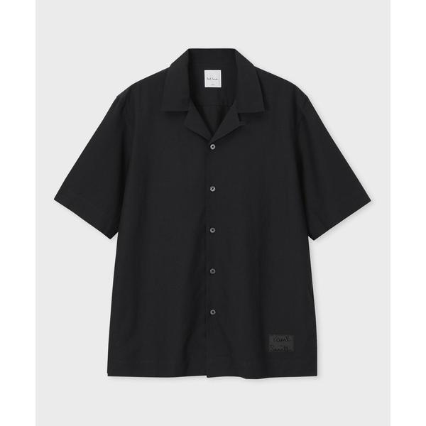 シャツ Cropped Logo” ソリッド オープンカラーシャツ / 153312 905U メン...