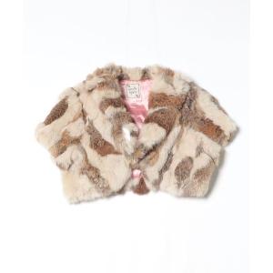 「nanette lepore」 ファーベスト 4 ベージュ レディース