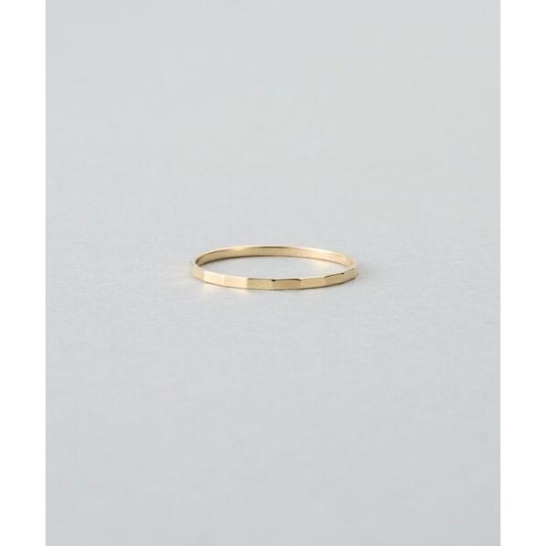 指輪 リング 「レイヤー」 K10YG リング バンブーカット レディース