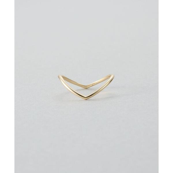 指輪 リング 「レイヤー」 K10YG リング マルチシェイプ レディース