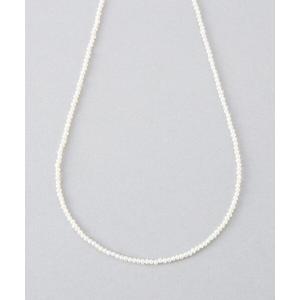 ete（エテ） ネックレス K10YG ライスパール ステーション ネックレス