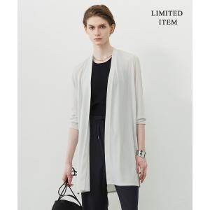 カーディガン PINION ロングカーディガン レディース