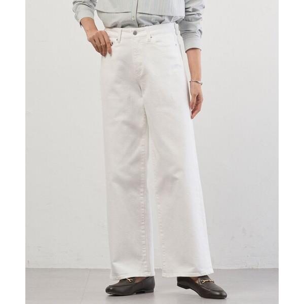 ジーンズ デニム デニムパンツ 「洗える」BASIC STRETCH DENIM ワイド ストレート...