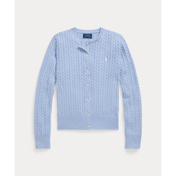 カーディガン ミニケーブル コットン カーディガン キッズ 子供服 女の子