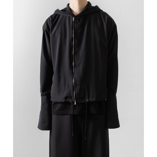 tシャツ DOUBLE CUFFS HOOD ZIP SHIRT メンズ