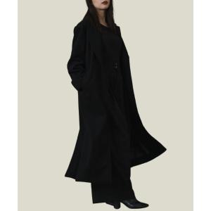 「LEANN MOMENT」 チェスターコート SMALL ブラック レディース