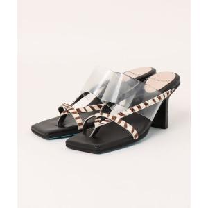 サンダル MANA マナ リボンデザインフラットサンダル レディース