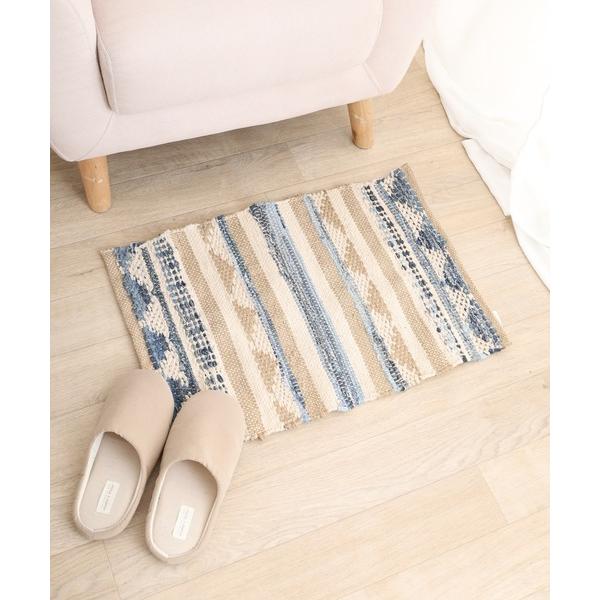 ラグ ラグマット デニムジュートマット