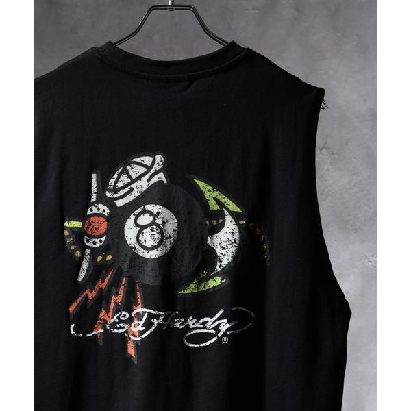 tシャツ ED HARDY ノースリーブTシャツ メンズ レディース