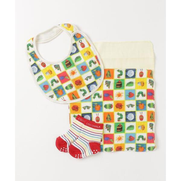 出産祝い ソックスギフトBOX（はらぺこあおむし）ドット