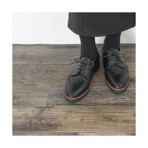 パンプス 「軽量」ウイングチップ オックスフォードシューズ