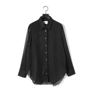 シャツ MIDIUMISOLID Men’s シアーボイルベーシックシャツ メンズ