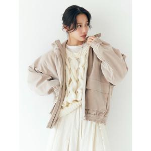 ブルゾン アウター フェイクスウェードブルゾン レディース