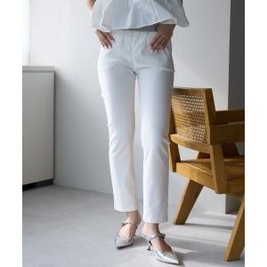 パンツ ストレッチツイルパンツ(ロング丈) レディース｜ZOZOTOWN Yahoo!店