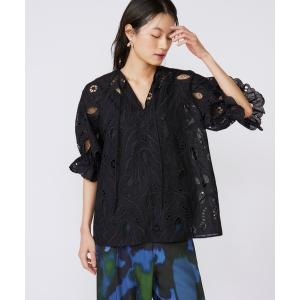 ブラウス シャツ トルコレースブラウス「la veille by SUPERIOR CLOSET」 レディース