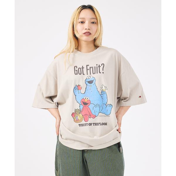 tシャツ 「FRUIT OF THE LOOM/フルーツ オブ ザ ルーム」SESAME STREE...