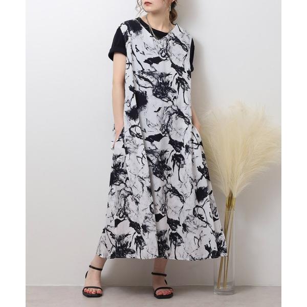 ワンピース je crois soi プリント　ワンピース