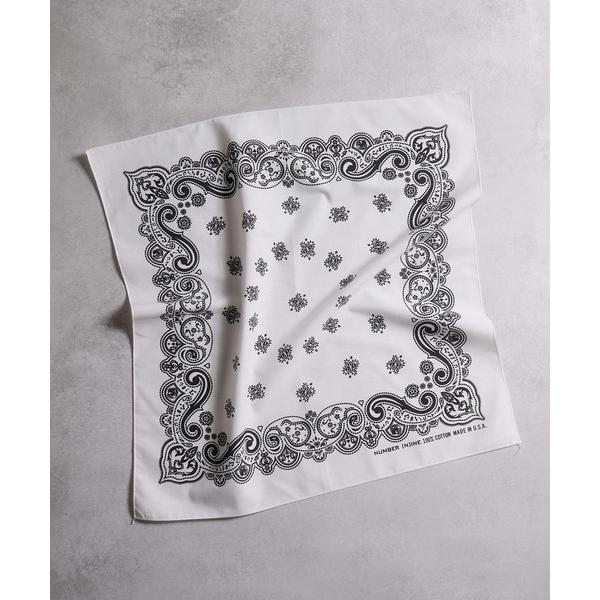 スカーフ バンダナ PAISLEY PRINTED BANDANA MADE IN USA / ペイ...