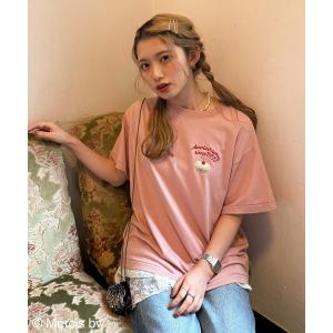 tシャツ 「miffy 70th」DOUBLE NAME birthday cake BIG TEE/ミッフィー/ミッフィー生誕70周年 レディース