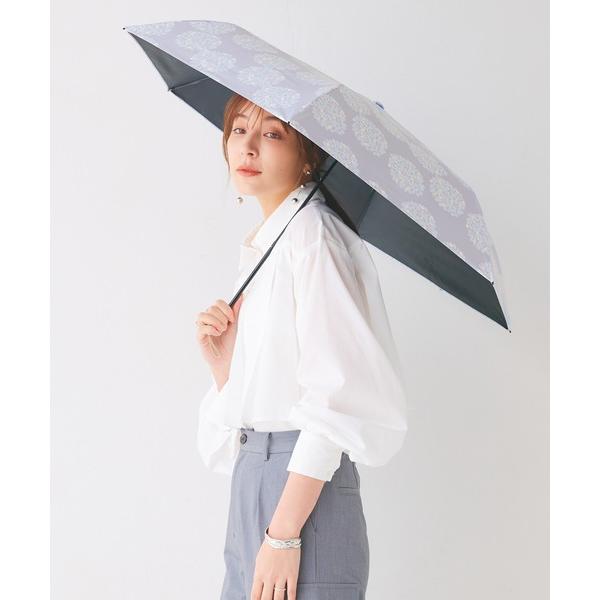 折りたたみ傘 軽量 完全遮光 日傘 折りたたみ傘 uchimizu ウチミズ ドットフラワー柄 レデ...