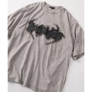 ジーンズ 「D-LAND」ボタンフライ リジットデニム バギーパンツ