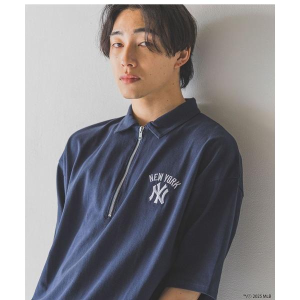 tシャツ ＭＬＢハーフＺＩＰポロＳＳ　492782 メンズ