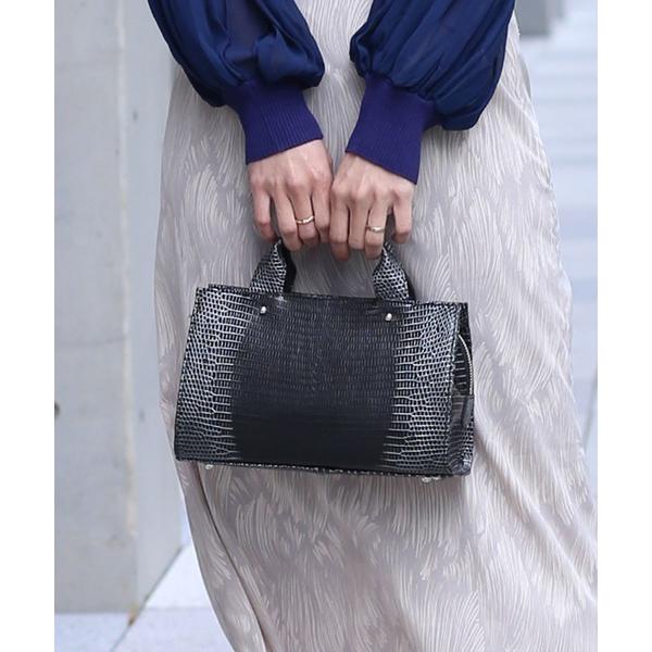 ハンドバッグ リザード 2wayハンドバッグ 日本製 JRA 本革