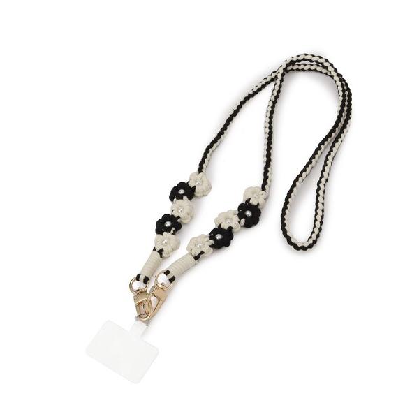 マクラメフラワーストラップ