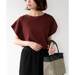ニット セーター ラッフルスリーブニット レディース