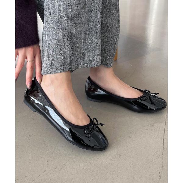 長靴 レインブーツ バレエレインパンプス/R-1025 レディース