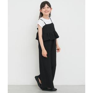 THE NORTH FACE 子ども用オーバーオール ブラック　140 2026年6月】ノースフェイス オーバーオール（子ども用オーバーオール
